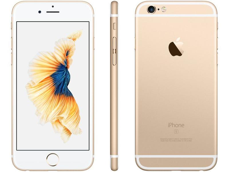 iPhone 6s Apple 32GB Dourado 4,7” 12MP - iOS - iPhone - Magazine Luiza